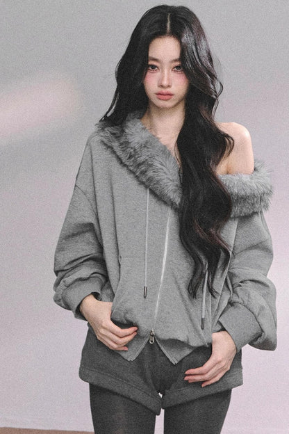 Nordic Winter Top Shorts Two-Piece Set-Up