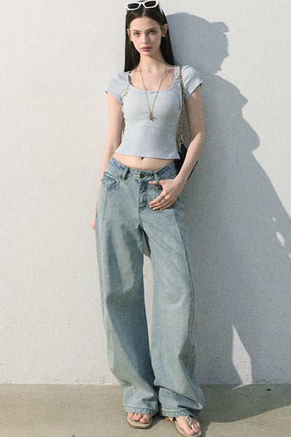 Ice Mint Jacquard Lace Top