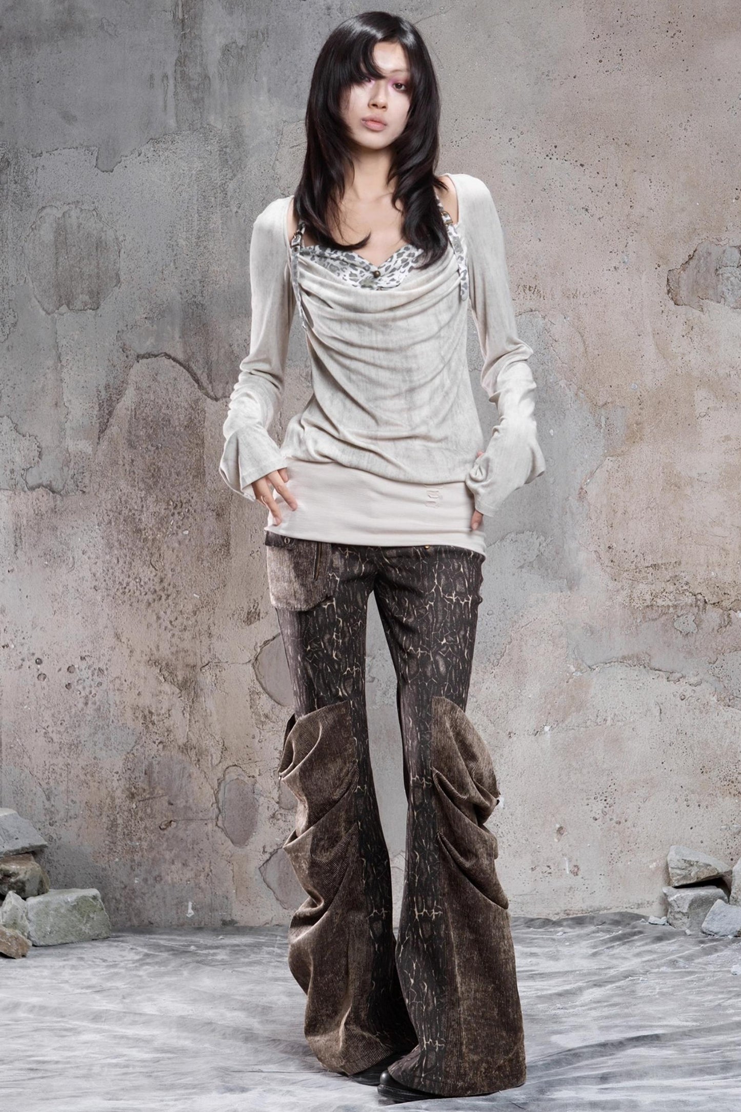 Retro Wild Pocket Trousers