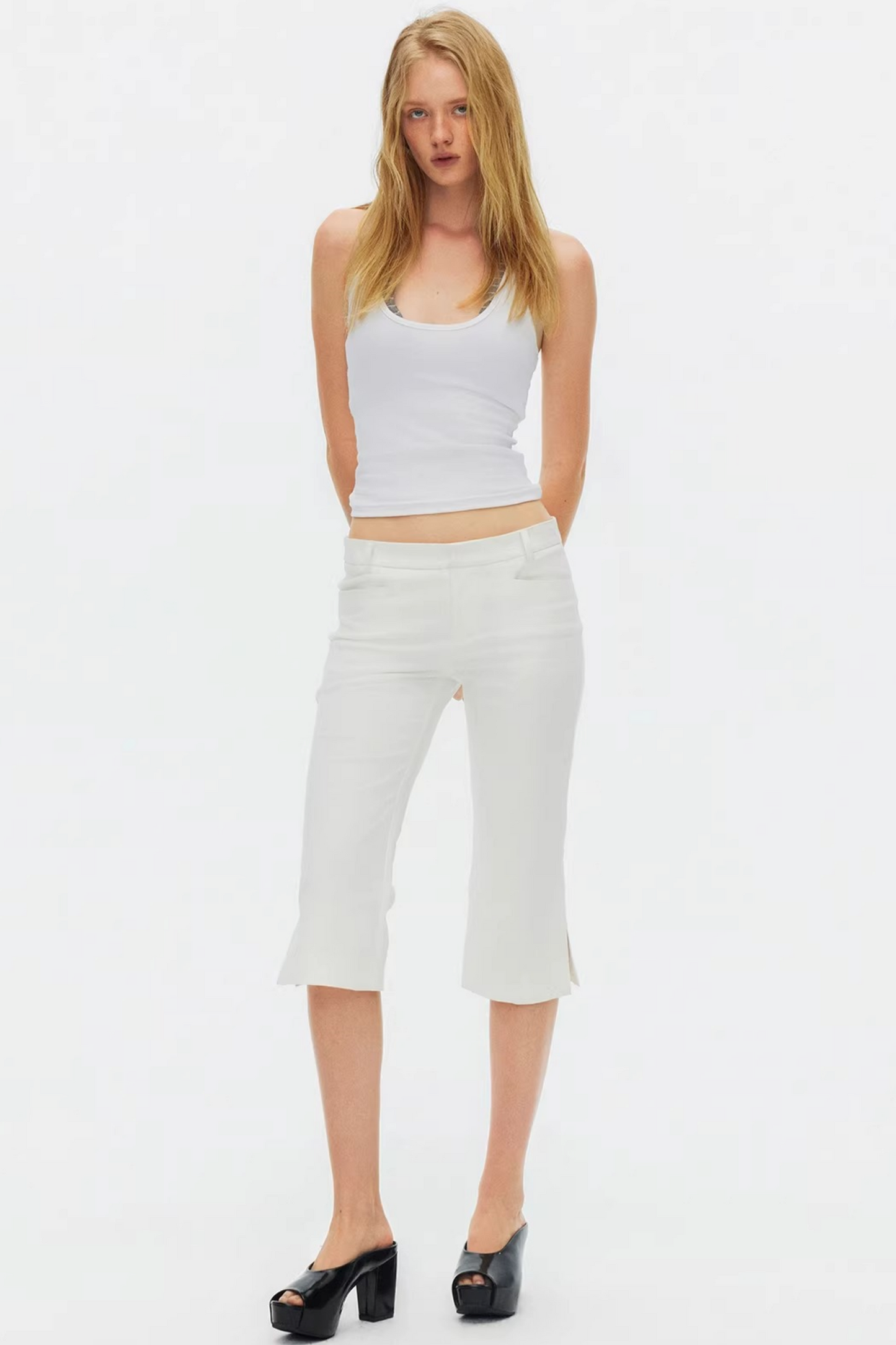 Elastic Cotton Slimming Top