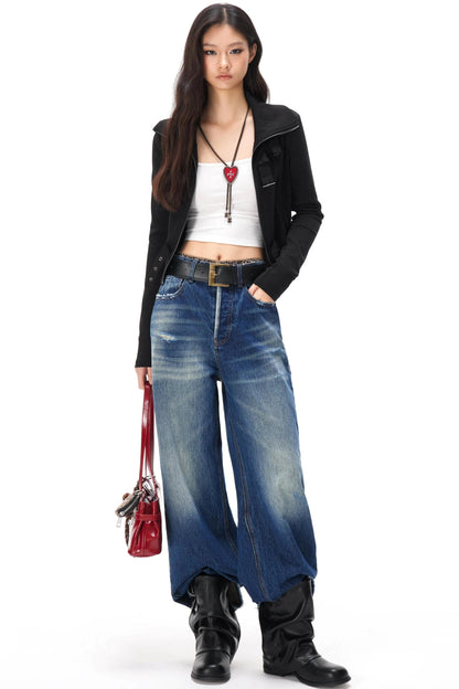 Cyberpunk Double-Zipper Jacket