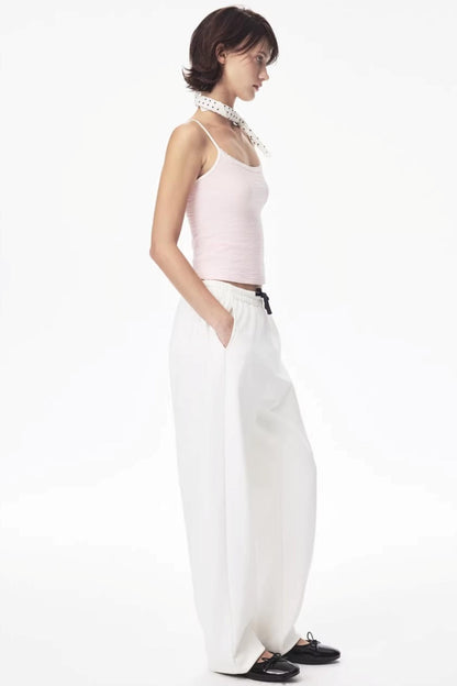 Color-Blocked Carrot Pants