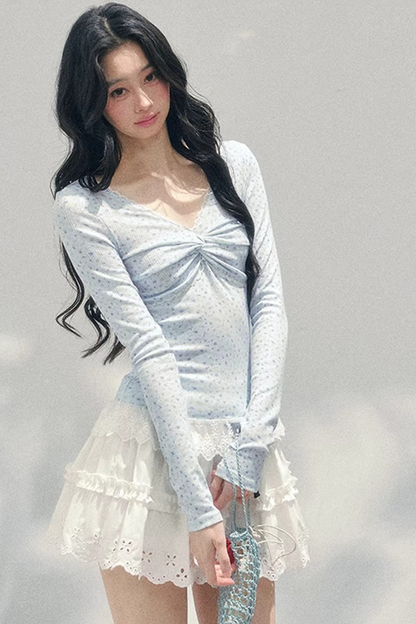 Heartbeat of Silence Lace Top