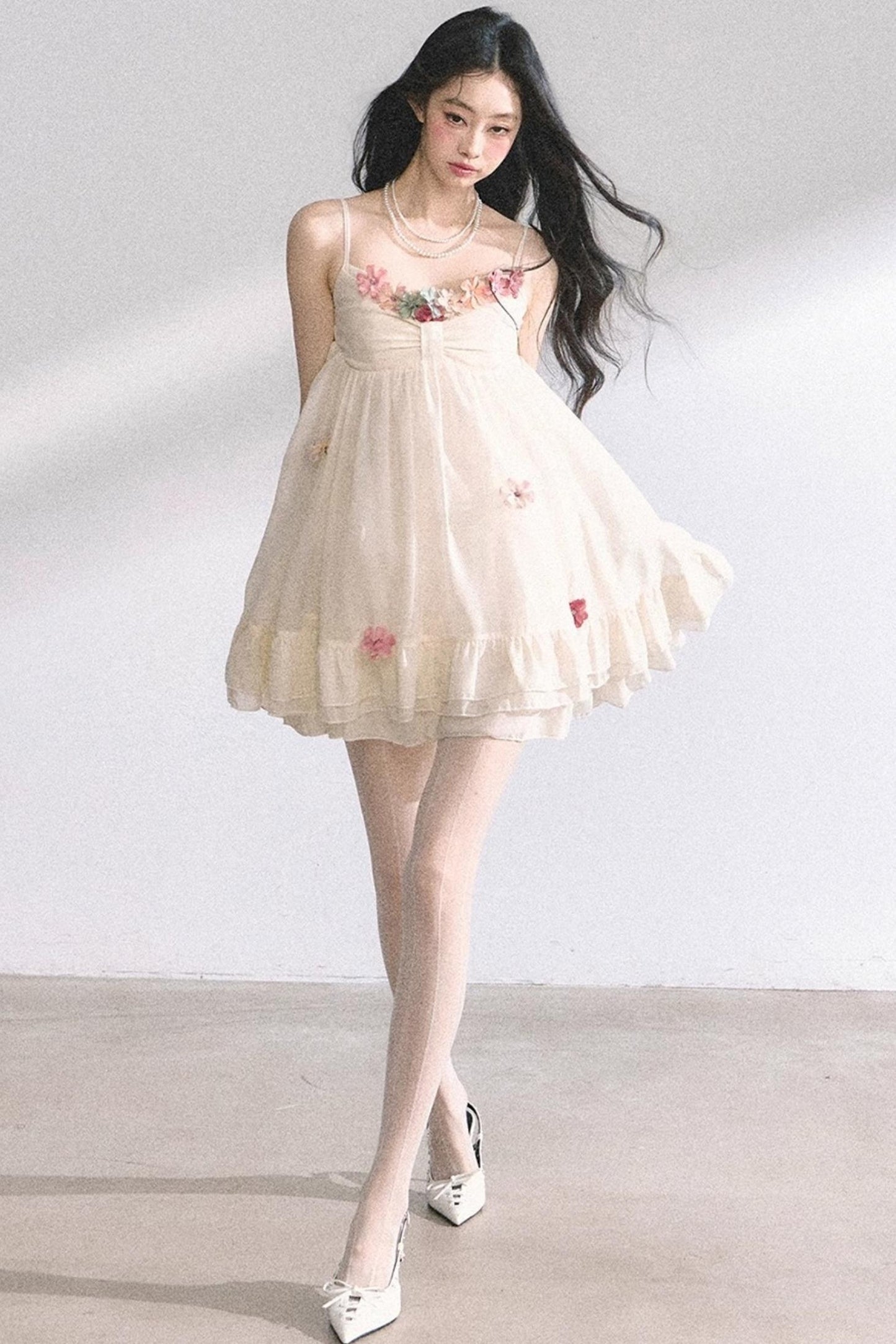 Floral Strap Resort Style Summer Dress