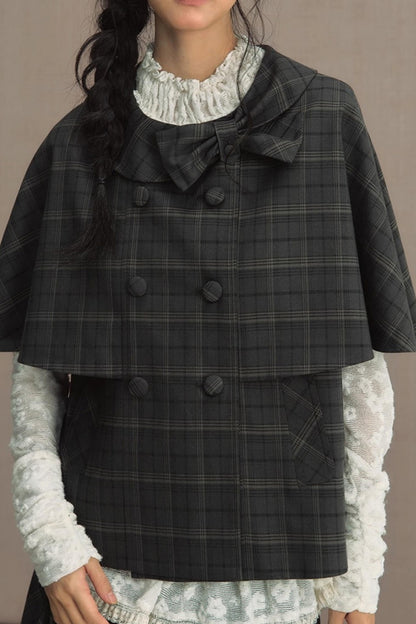 Retro Cape Vest Shawl Jacket Set-Up