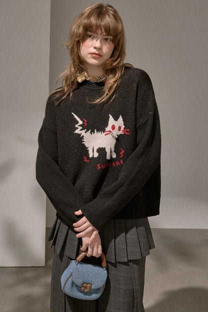 Winter Fur Drop Sweater