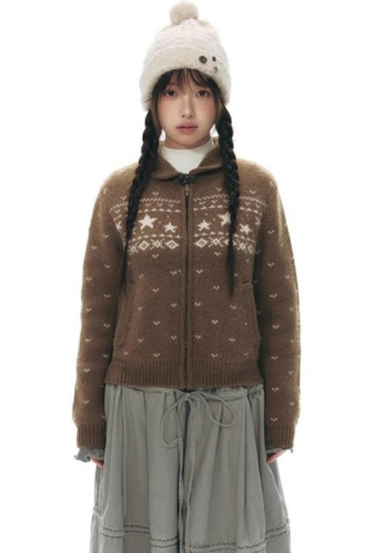 Vintage Fair Isle Cardigan