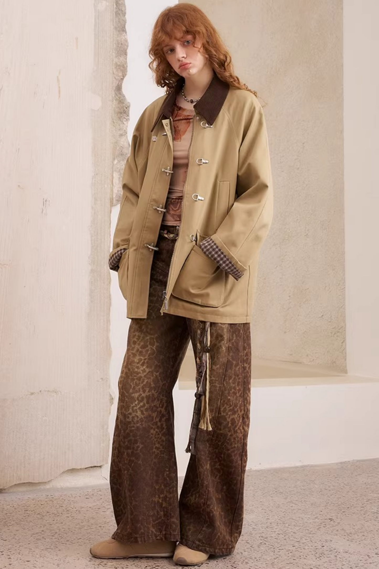 후드 재킷 작업복 세트