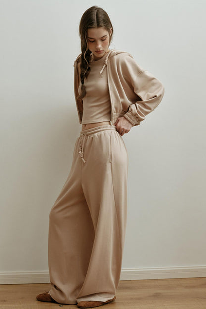 Cloud Soft Crew Neck Jacket Set-Up