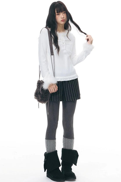 Handmade Furry Crossbody Bag