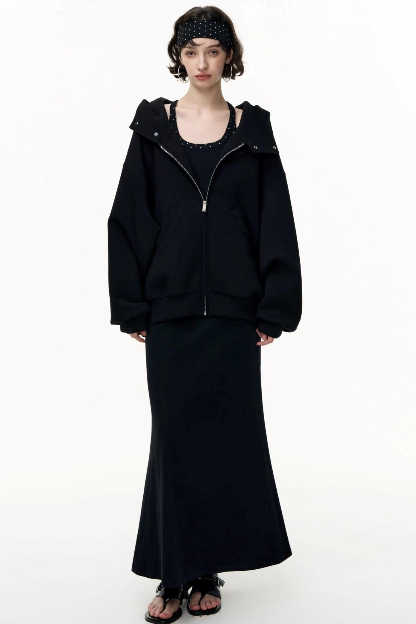 Autumn Striped Camisole Dress