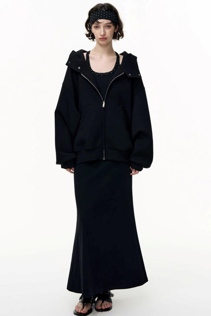 Autumn Striped Camisole Dress