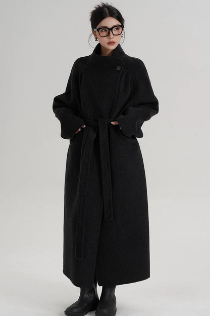 Elegant Wool Reversible Jacket