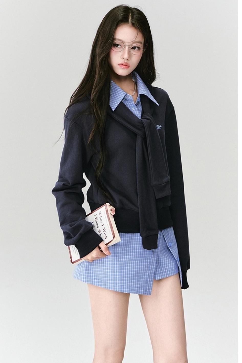 Cotton Set-Up Sweatshirt Set-Up