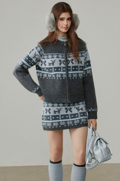 Isle Knitted Sweater Set-Up