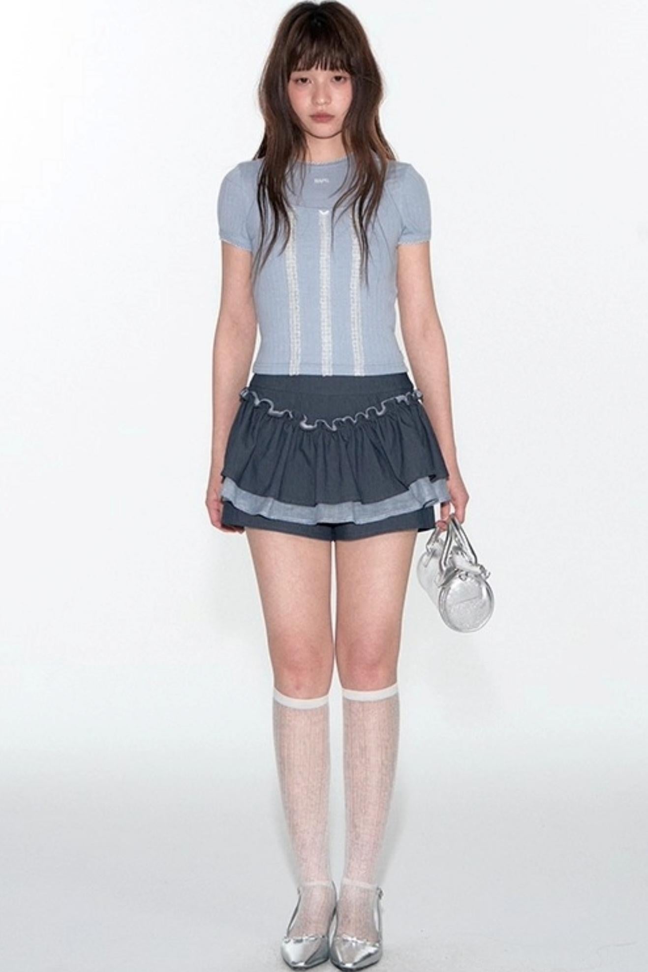 Original Lace Culot Skirt