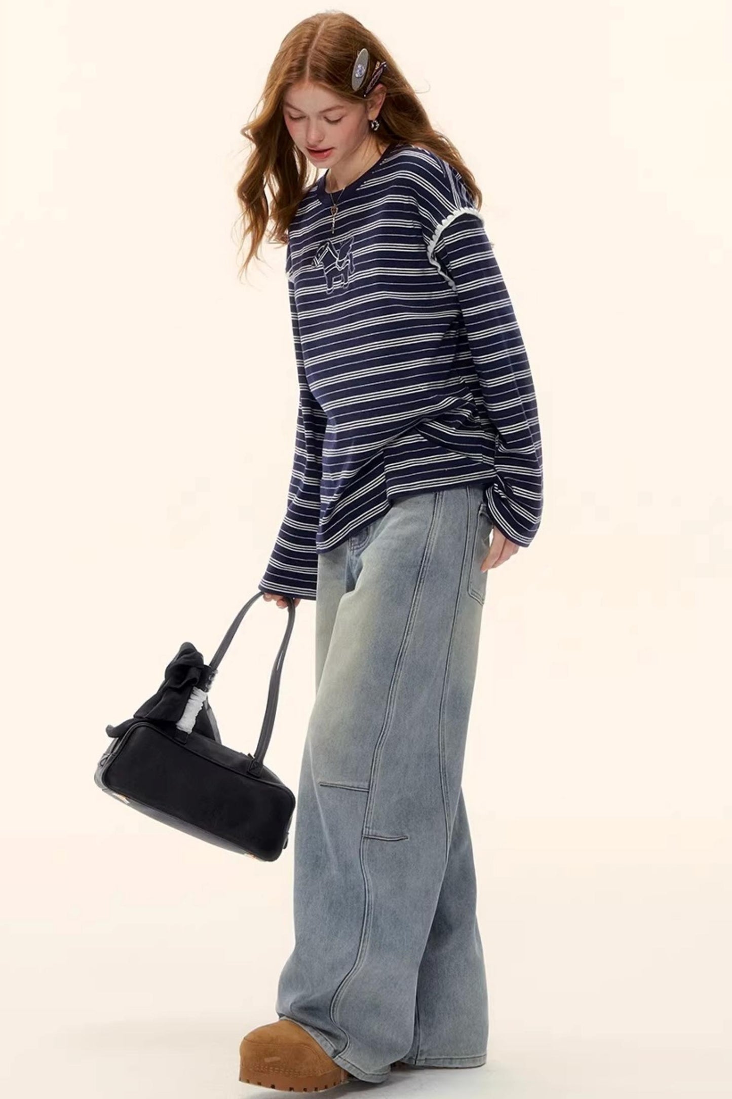 Light Blue Vintage Denim Pants