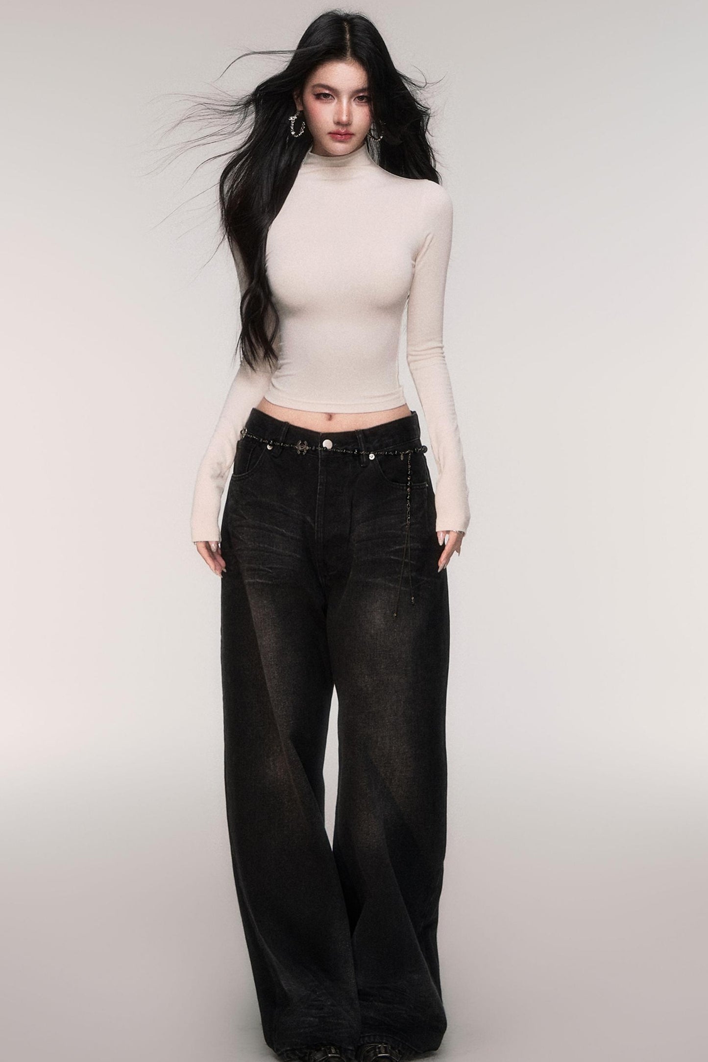 Romantic High Stretch Slim Top