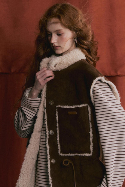 Love Reversible Vest Jacket Set-Up