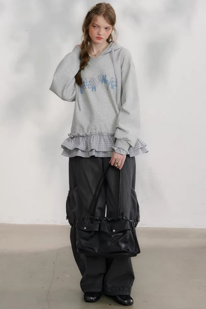 Childlike Stickers Hooded Sweatshirt