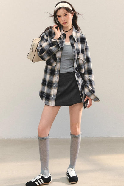 Pearl Plaid Shirt