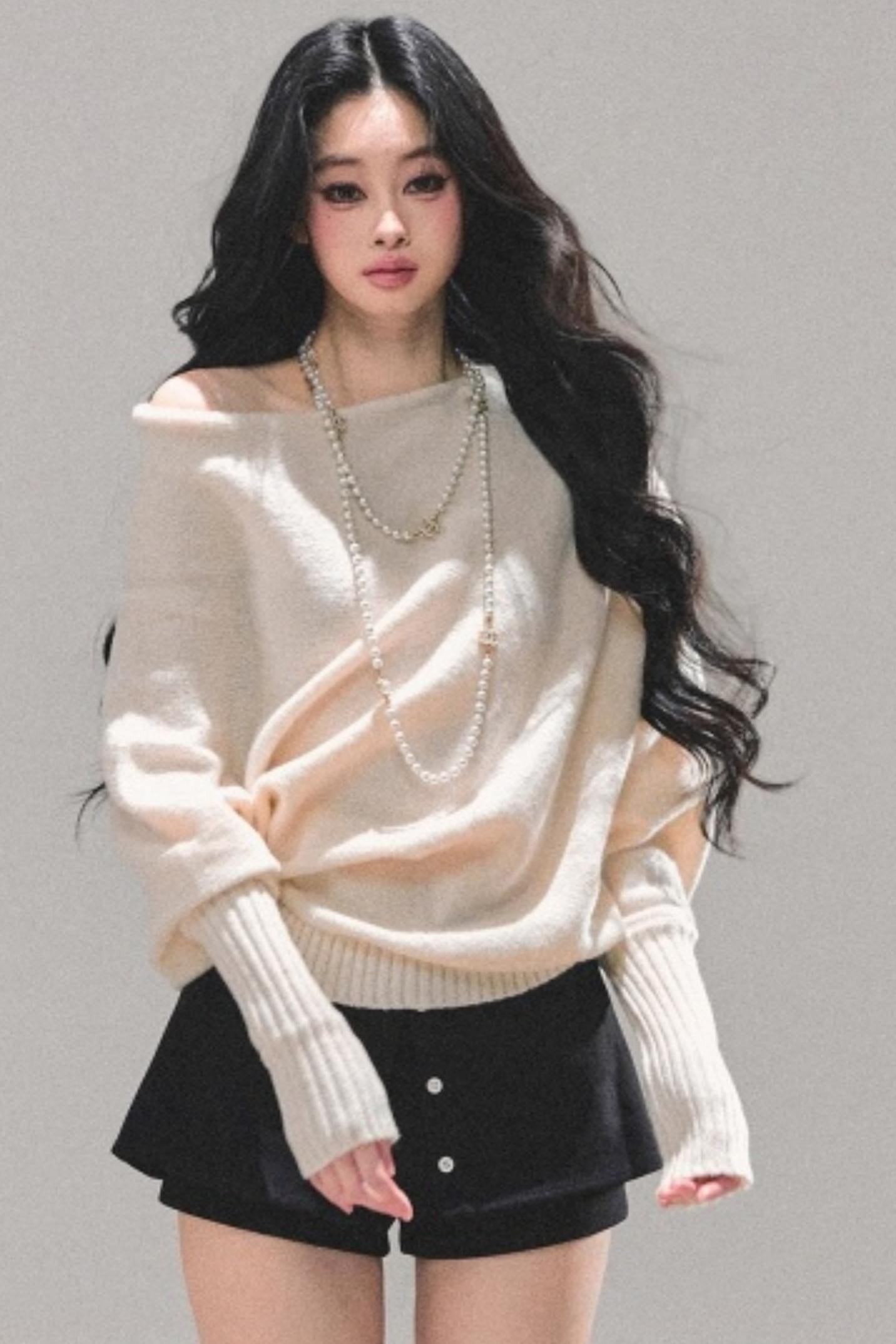 Minimalist French Knit Sweater