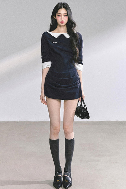 Slimming Waist Autumn Dress