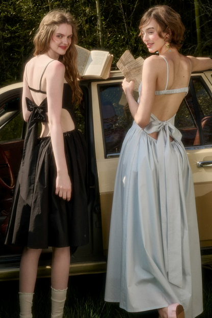 Babyblaues Baumwoll-Feenkleid