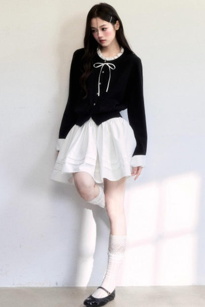 Sweetheart Ballet Cardigan Set-Up