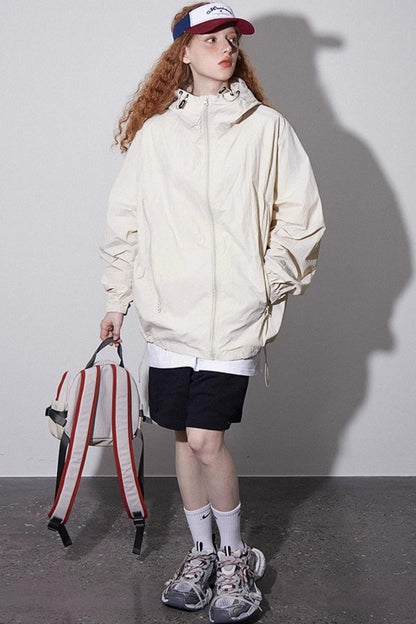 Sun Protection Lightweight Hoodie Jacket