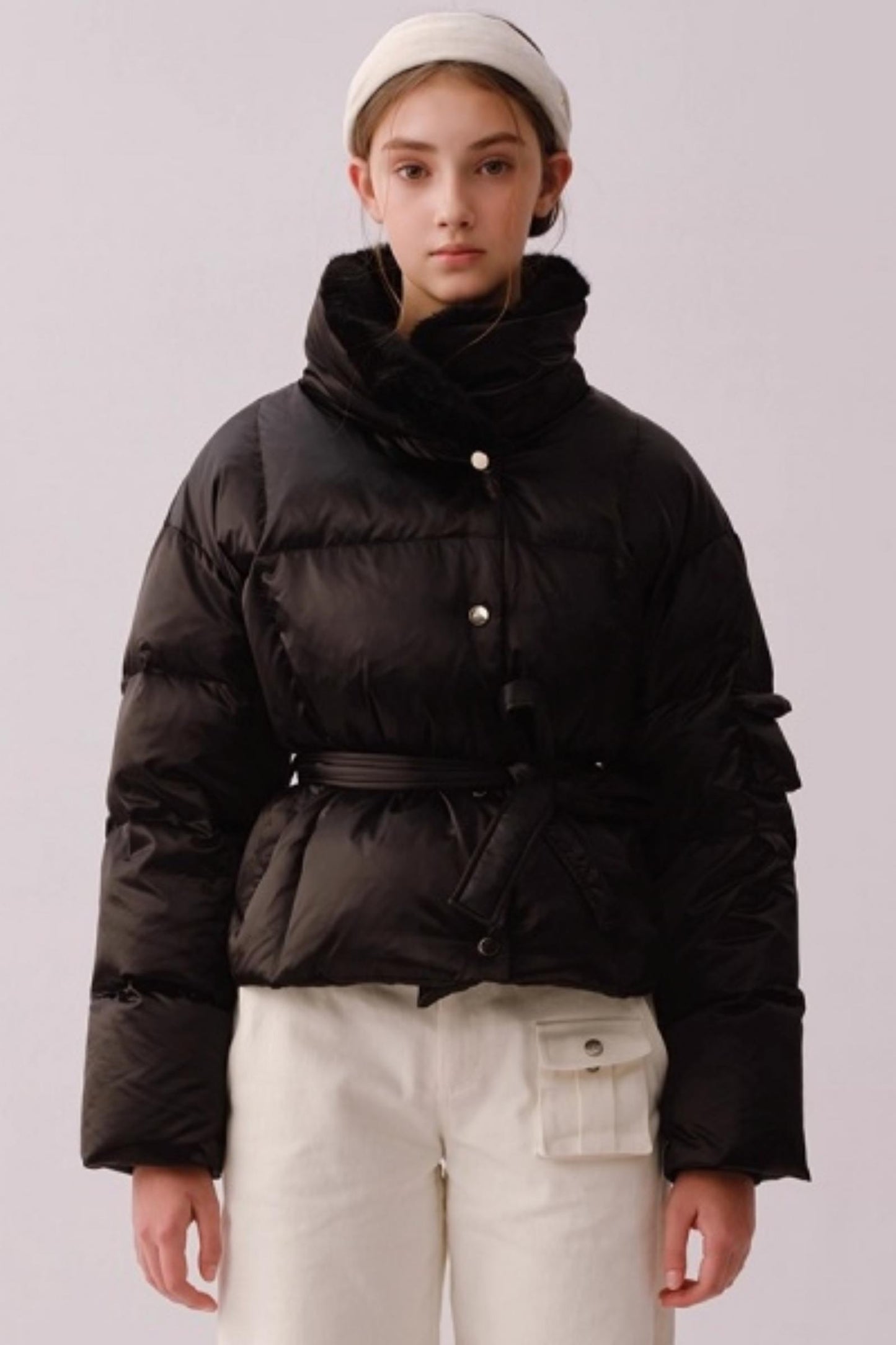 Embroidered Winter Headband