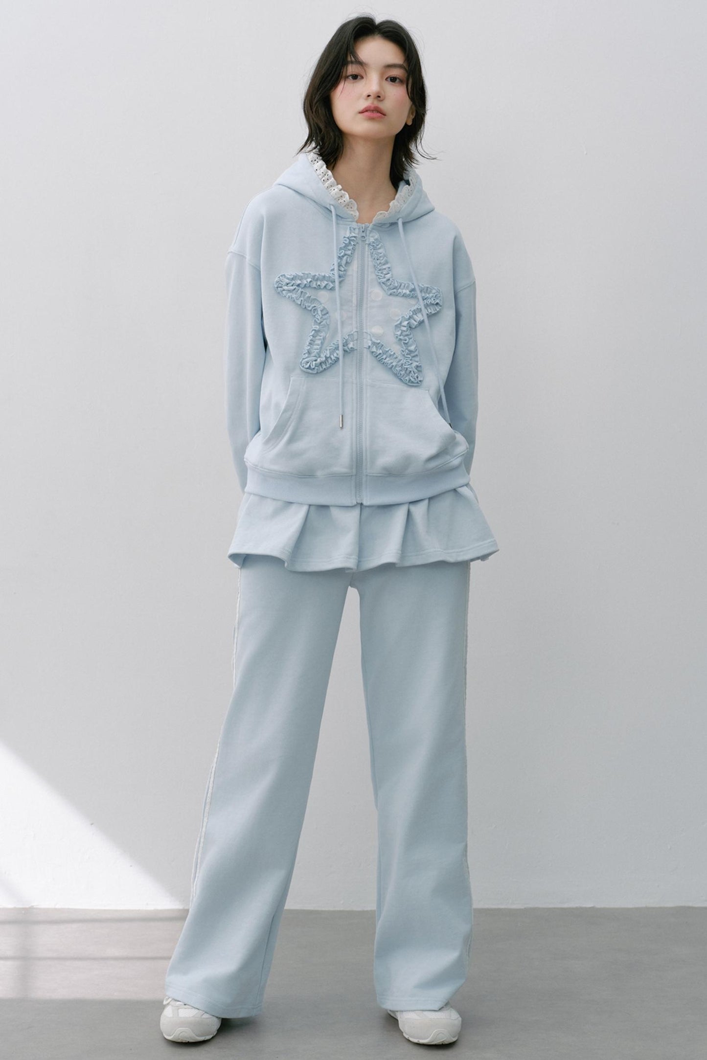 Star Lace Top & Pants Set-Up