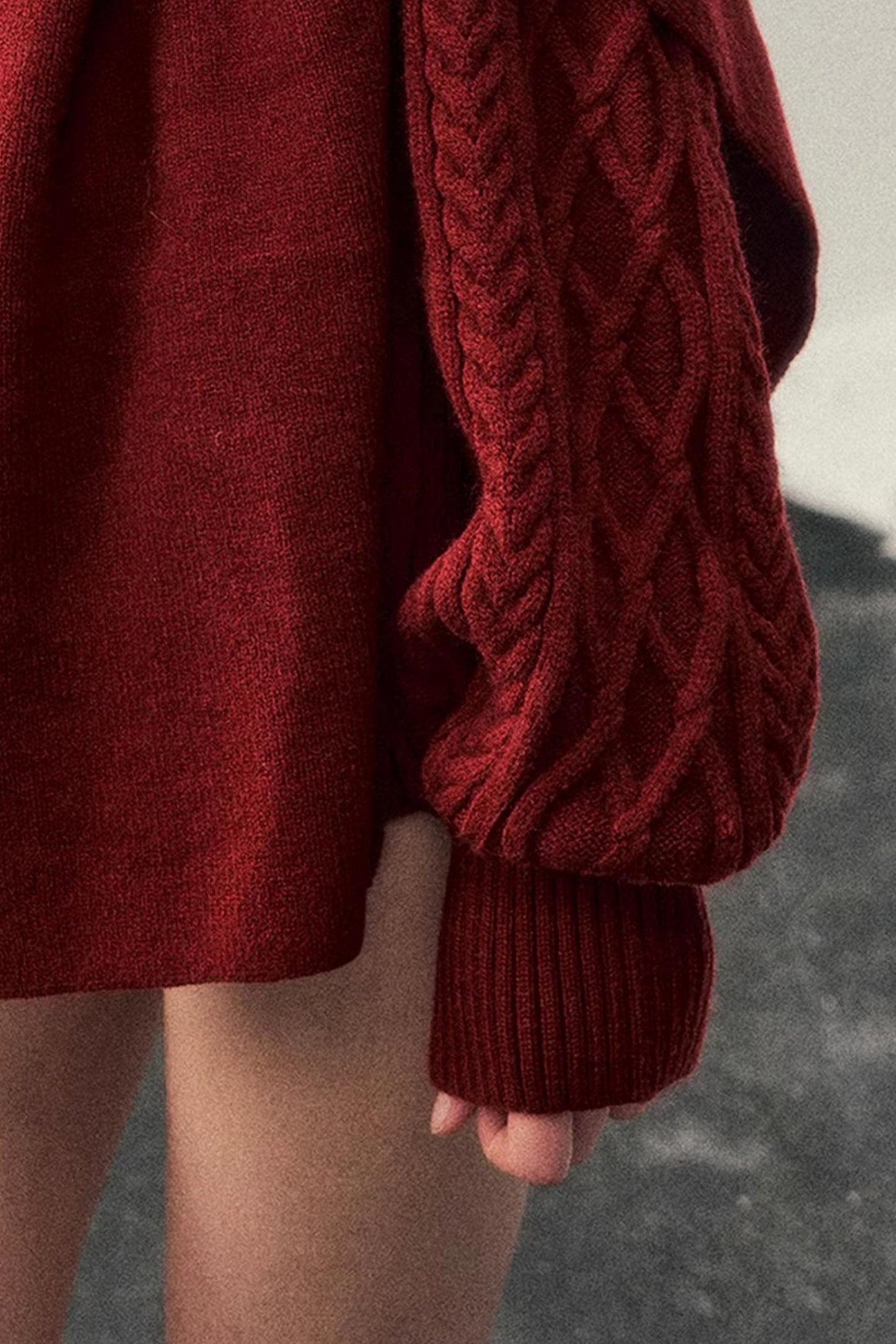 Zurich Knit Sweater Shorts Set-Up