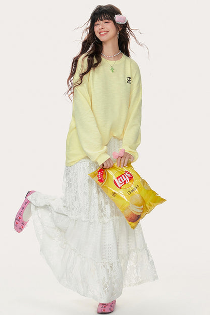 Soft Glutinous Long Sleeve T-Shirt