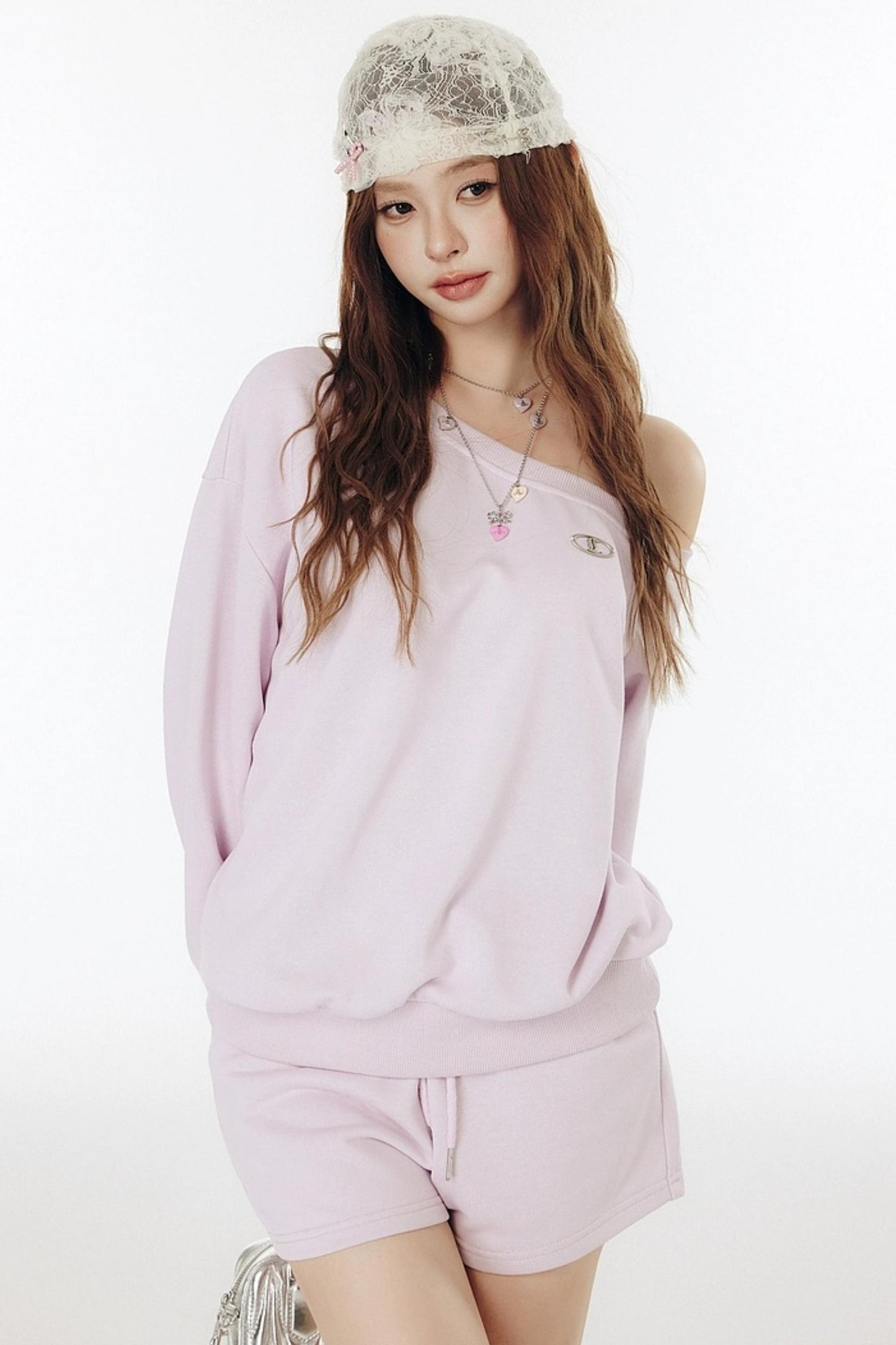 Spring Leisure Sweater & Skirt Set-Up