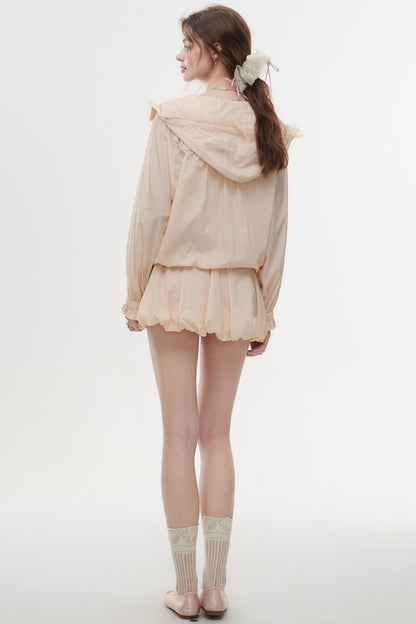 Elegant Fluff A-Line Skirt