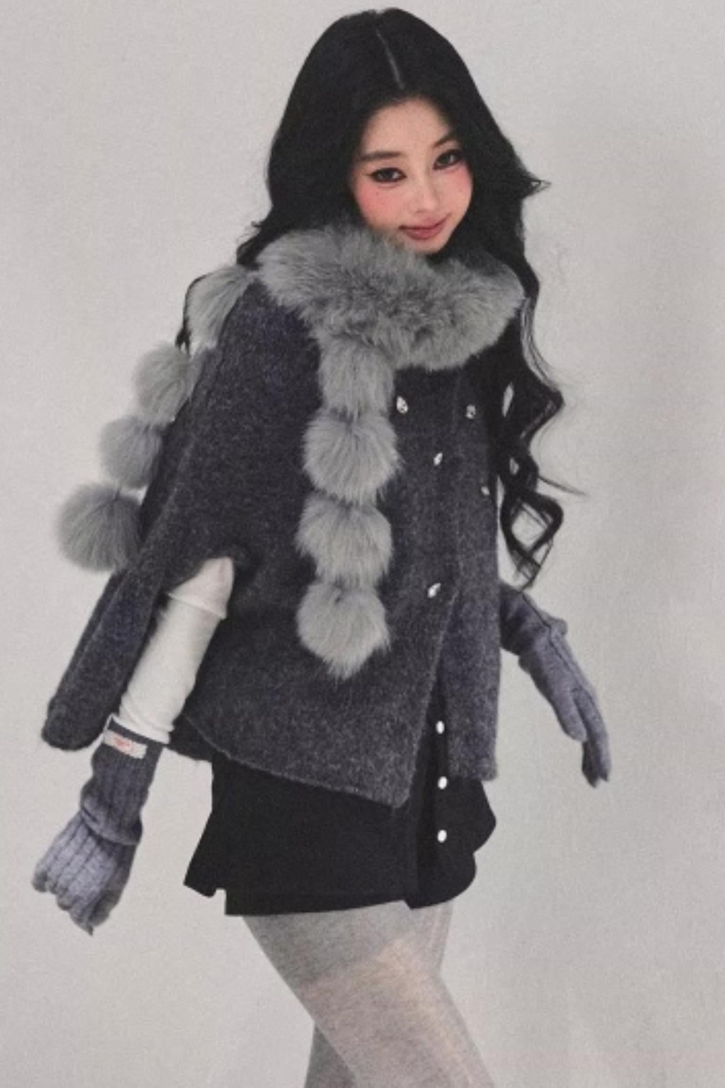 Wilderness Monologue Sweater Cape