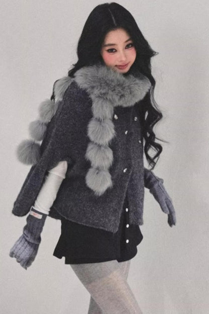 Wilderness Monologue Sweater Cape