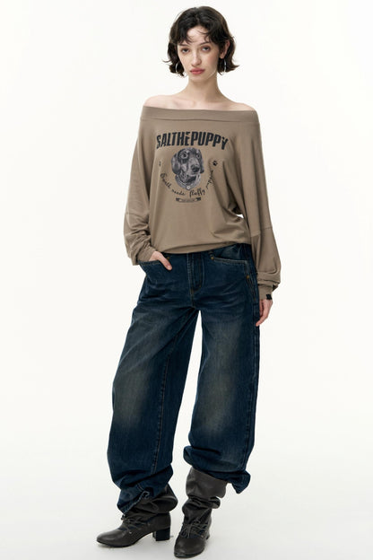 Pure Cotton Straight Pants