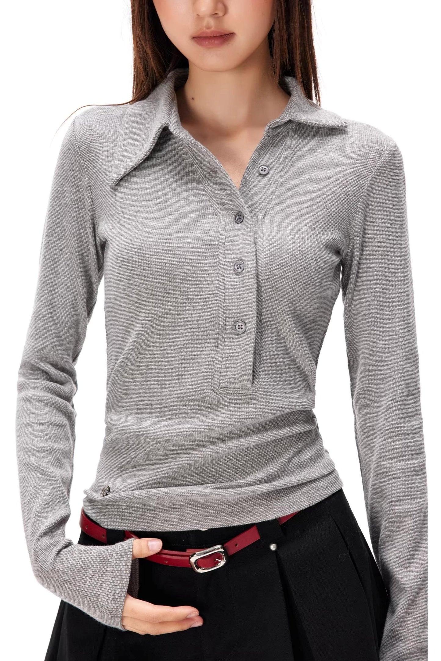 Asymmetrical Knit Top