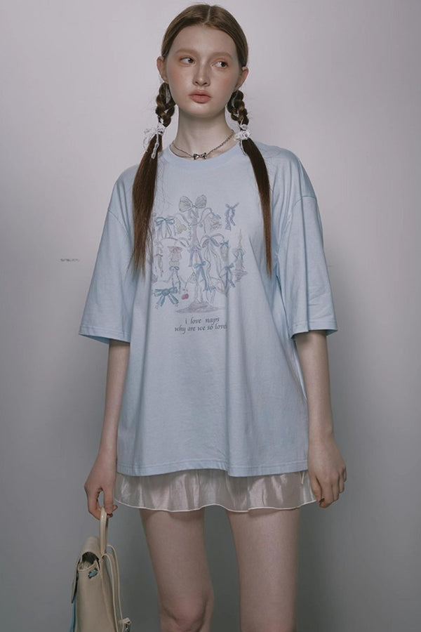 Original Bow Print  T-Shirt