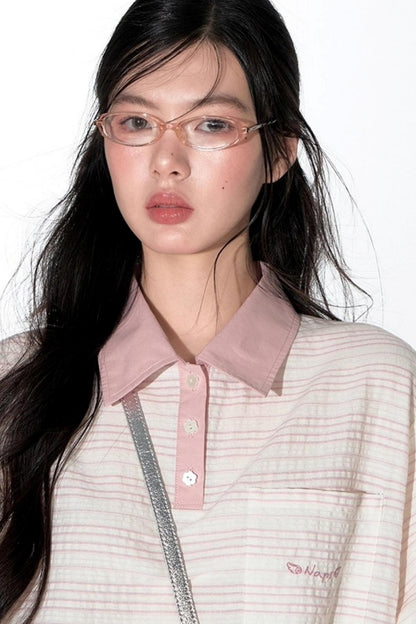 Summer Loose Polo Shirt