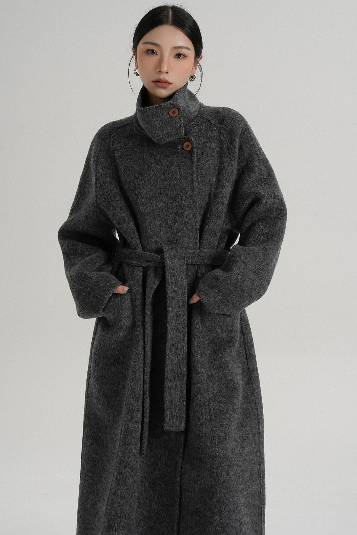 Stand-Up Wool Jacket