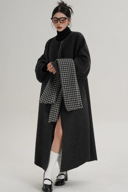 Classic Wool Tweed Coat