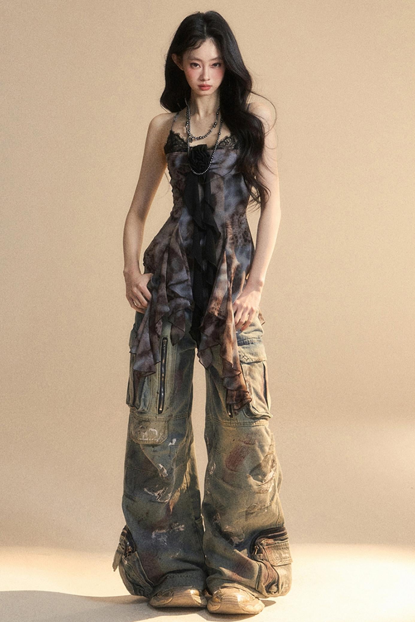 Waist-Shaped Lace Top