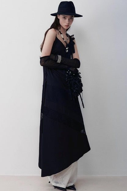 Heart Knitting Glass Necklace