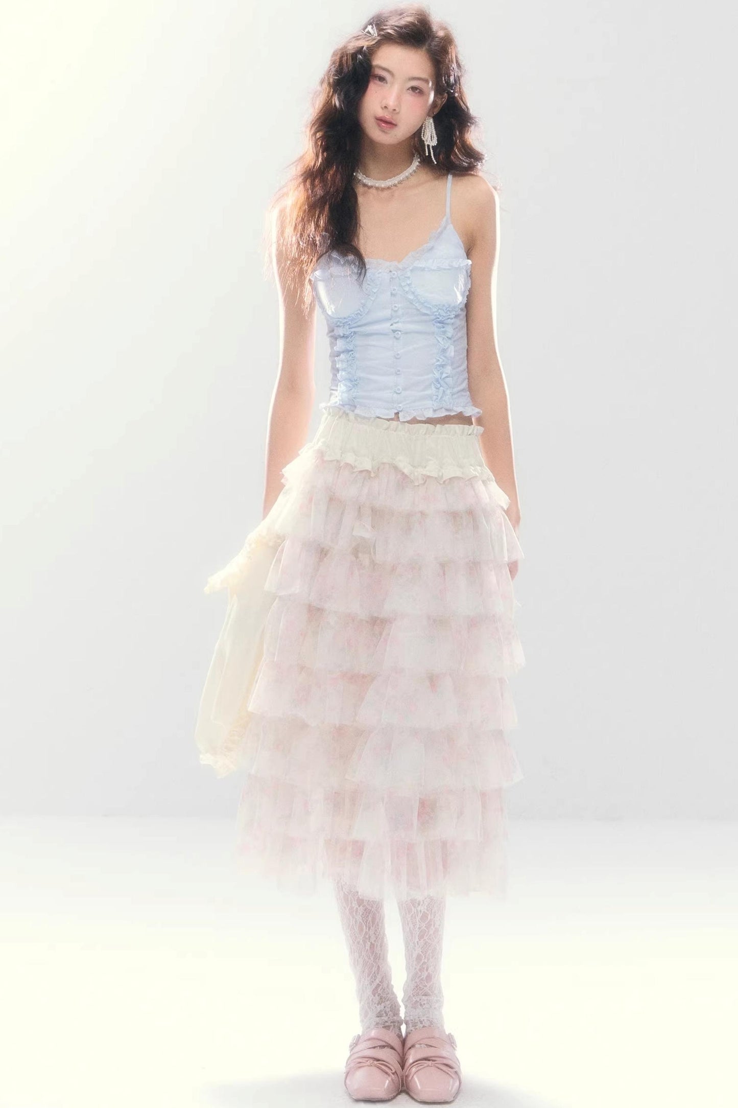 Okinawa Lace Cotton Camisole