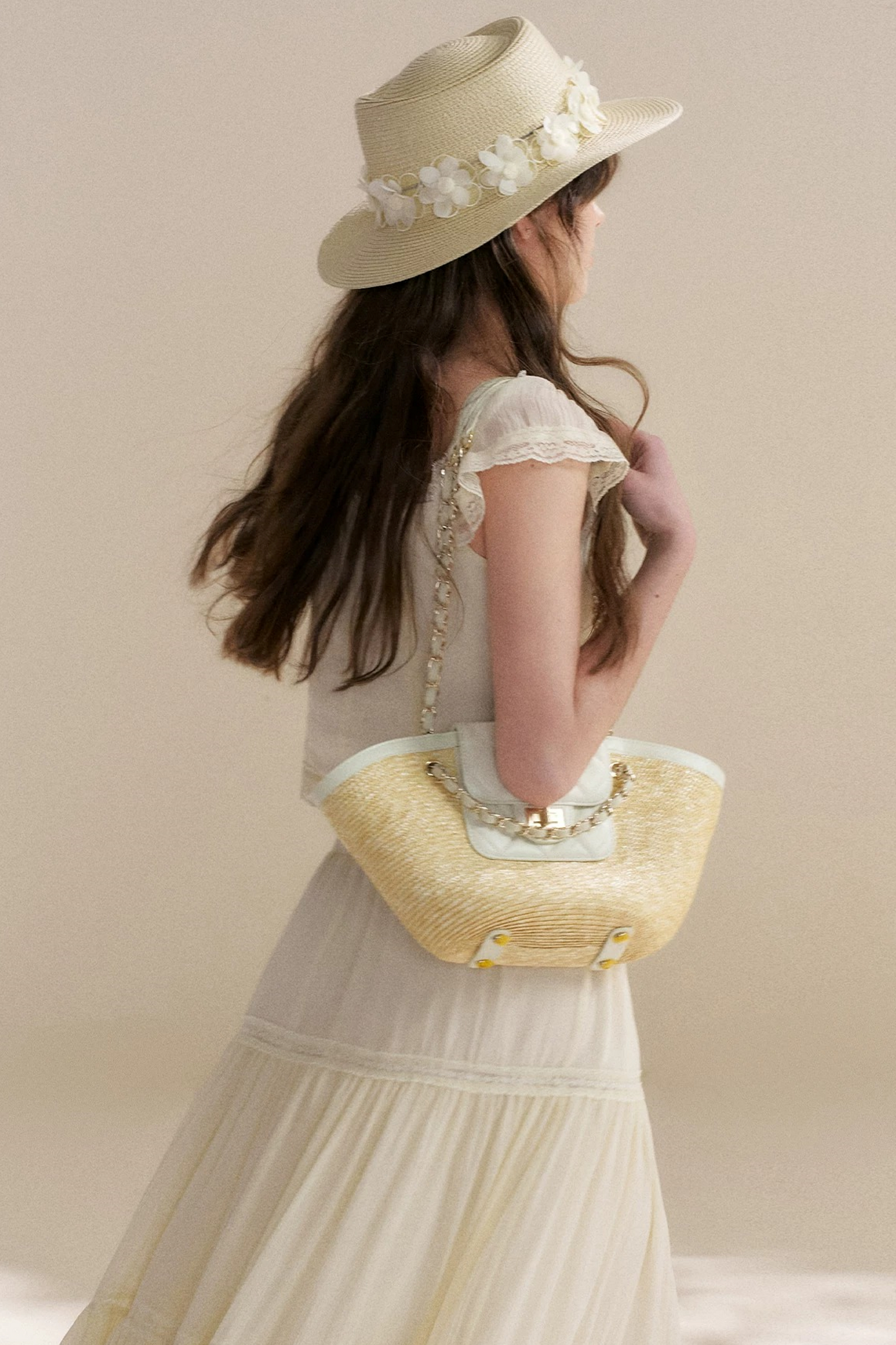 Three-Dimensional Flower Sun Hat