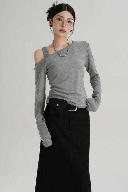 Long Sleeves Layered T-Shirt Set