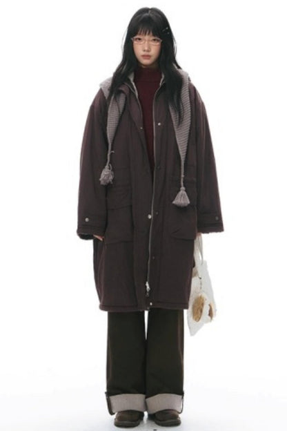 Asymmetrical Vintage Red Sweater